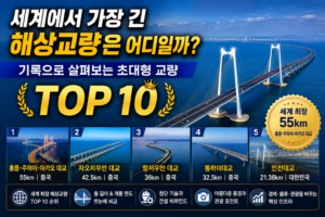 세계에서 가장 긴 해상교량은 어디일까? 기록으로 살펴보는 초대형 교량 TOP 10 4 세계 탑10 교량 썸네일