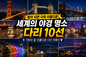 밤이 되면 더욱 아름다운 세계의 야경 명소, 꼭 가봐야 할 다리 10선 2 세계의 야경명소 썸네일