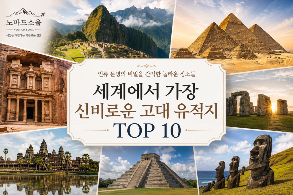 세계에서 가장 신비로운 고대 유적지 TOP 10|수천 년의 비밀을 간직한 역사 여행 1 가장 신비로운고대유적지